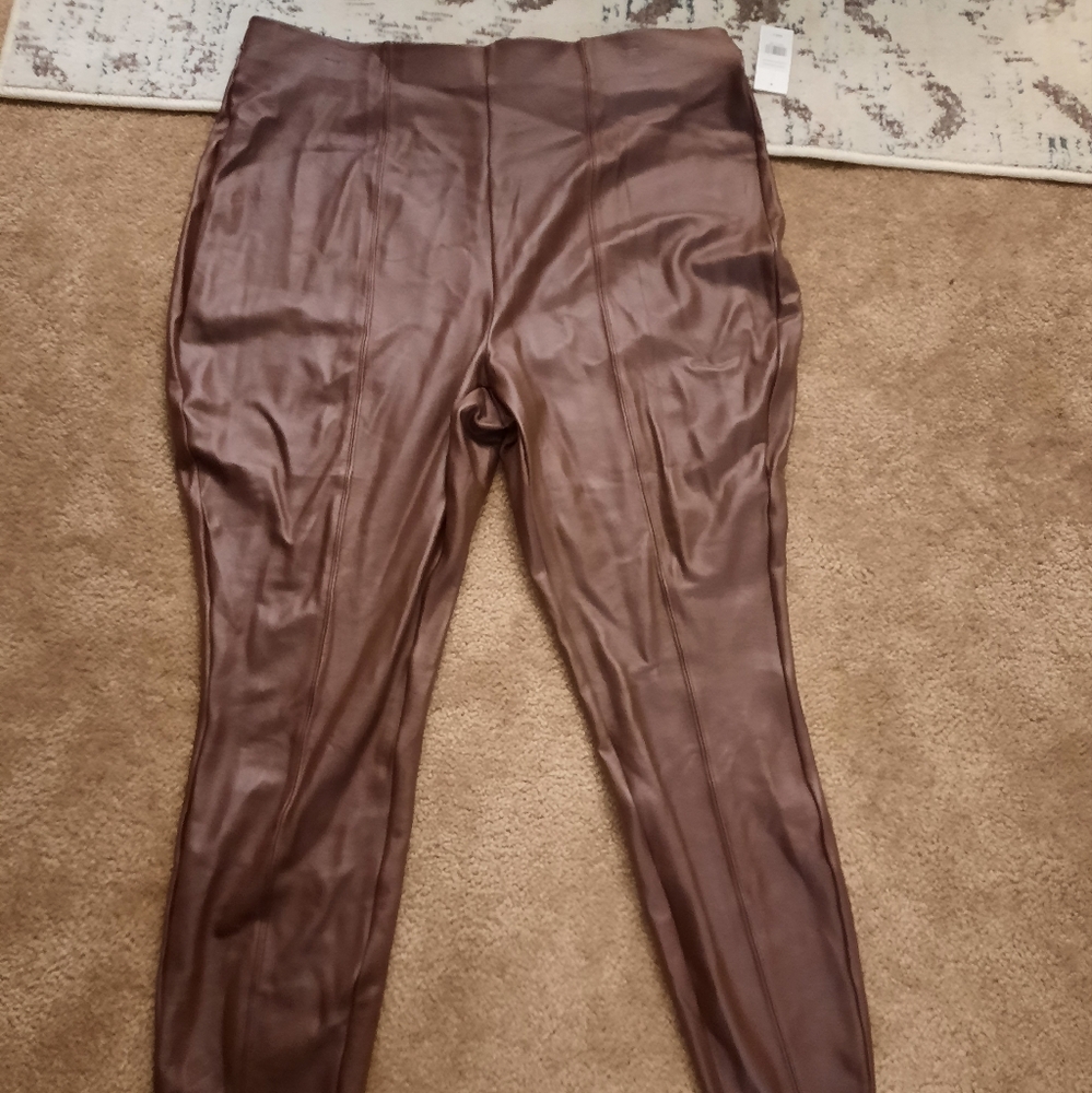 FTF leather leggings